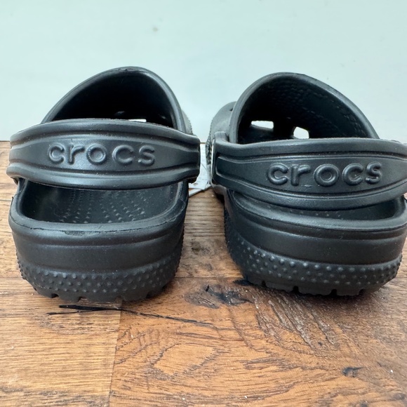 NWT Crocs Toddler Classic Clog Black Size 7 - Picture 4 of 5